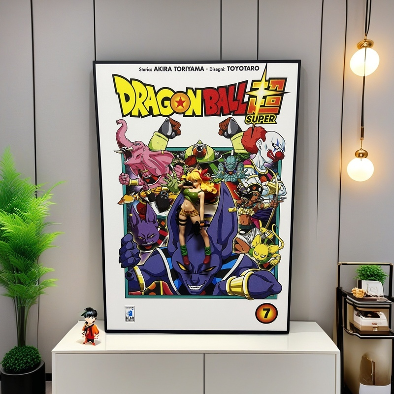 Dragon Ball 3D Wall Art Featuring Lunch Figure – Anime Home Decor 50x70cm