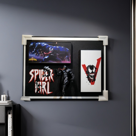 Venom 3D wall art with Marvel superhero figure, modern home decor for collectors and fans, 60x80cm decorative painting