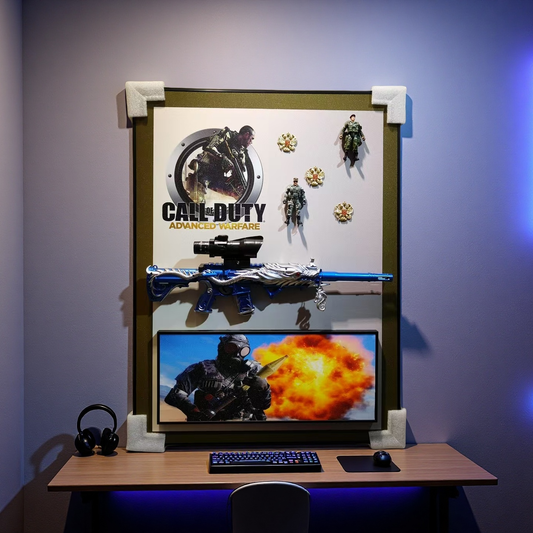 call-of-duty-advanced-warfare-3d-wall-art-blue-sniper