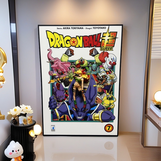 Dragon Ball 3D Wall Art Featuring Lunch Figure – Anime Home Decor 50x70cm
