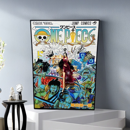 One Piece 3D Wall Art featuring Boa Hancock | Anime Home Decor | 50x70cm