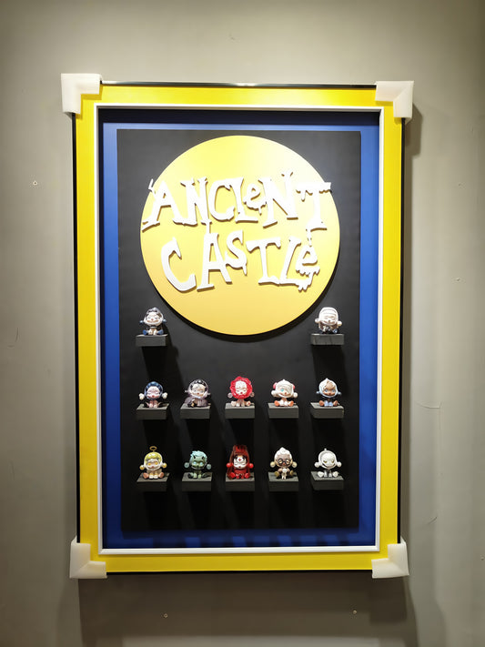 Pop Mart Ancient Castle 3D Figurine Wall Art 60×80cm Hanging Display
